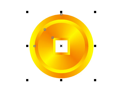 coreldraw如何绘制金币？3