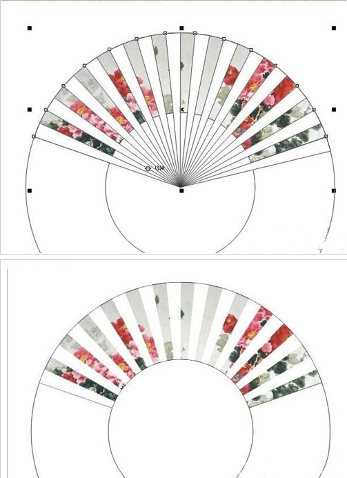 CorelDraw制作唯美意境的折扇图片5