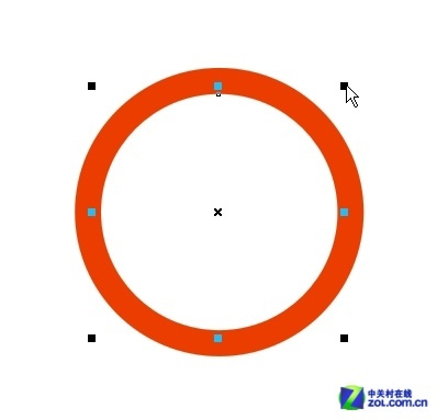 CorelDRAW教程 绘制禁止吸烟警告标志4