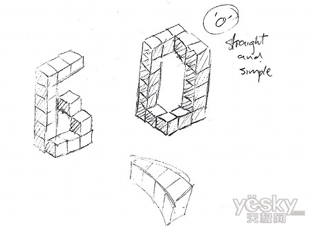 Illustrator绘制矢量三维字体组合特效2