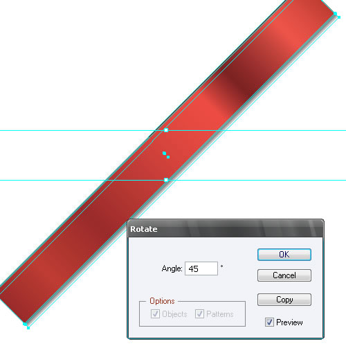 AI CS4制作礼品包装红花教程7