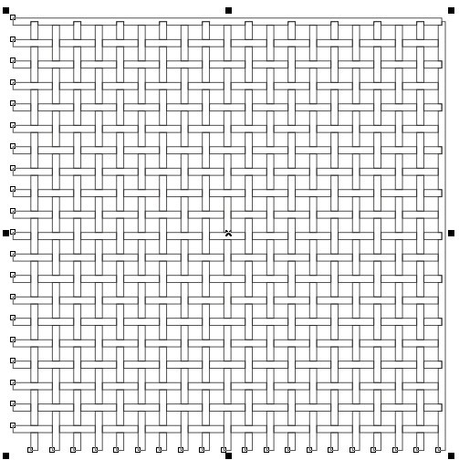 CorelDRAW制作漂亮的编织效果12