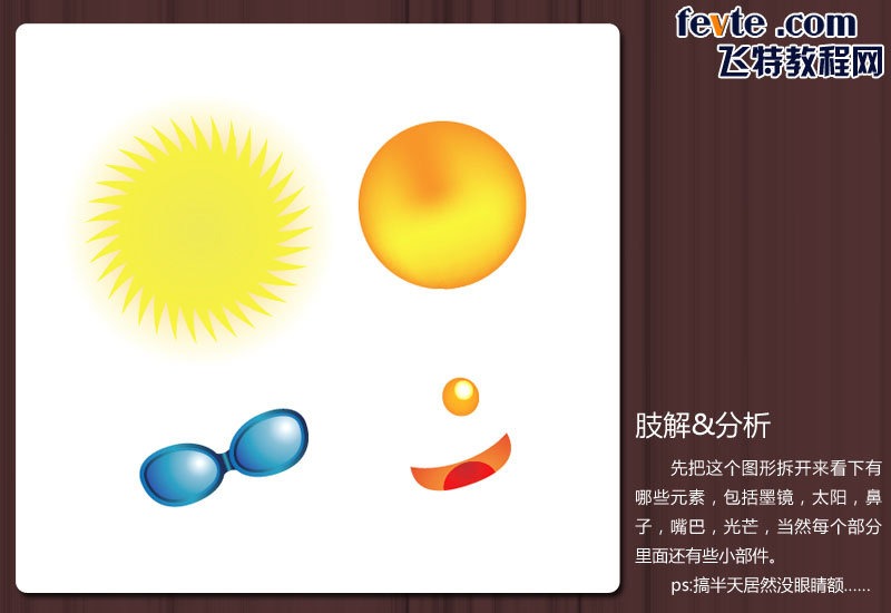 AI绘制卡通太阳教程3