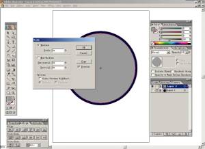 用Illustrator制作球型按钮10