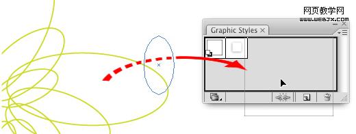 Illustrator绘制仿螺旋线彩色图案2