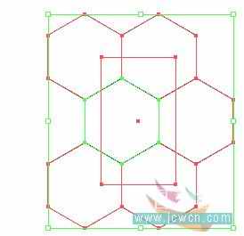 Illustrator教程：定义六边形无缝拼贴图案9