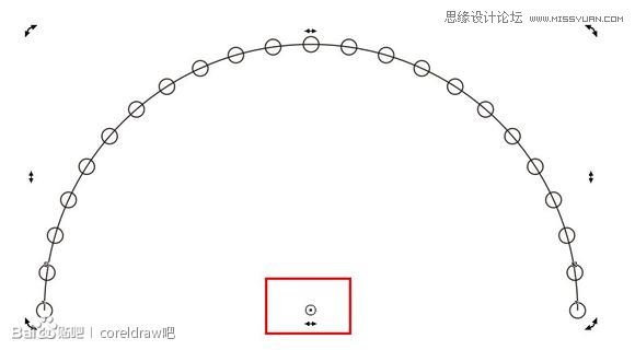 CorelDraw制作圆点风格的螺旋效果教程1