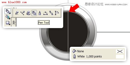 教你用CorelDraw绘制逼真的高档手表10