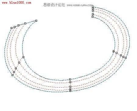 CorelDraw教程:用网格工具画个可爱卡通唢呐10