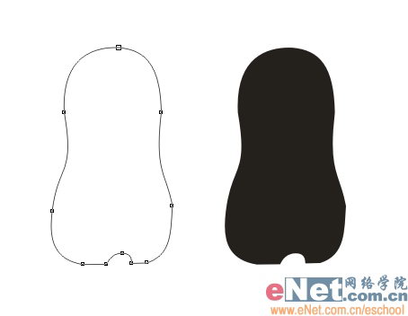 用Coreldraw绘制可爱鼹鼠2