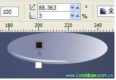 CorelDRAW X4鼠绘教程：绘制一只逼真的玻璃杯3