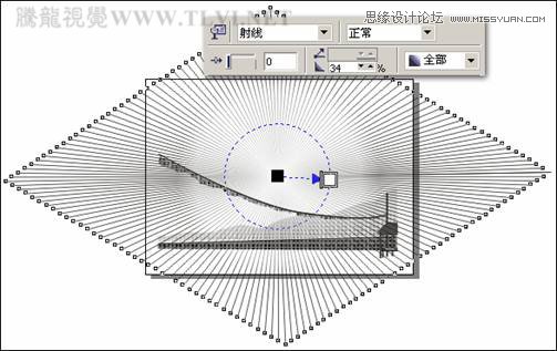 CorelDRAW绘制放射状速度线实例之足球少年21