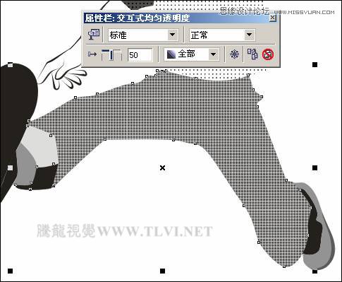 CorelDRAW绘制放射状速度线实例之足球少年13