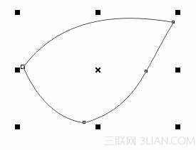 Coreldraw造型工具与交互设置画蝴蝶7