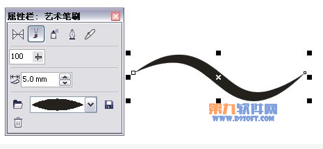 如何灵活使用CorelDraw节点工具3