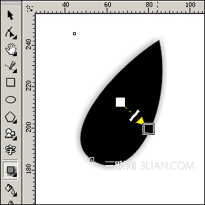 CorelDraw制作国画荷花3