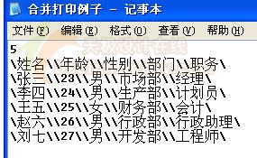 CorelDraw合并打印使用方法及应用实例3