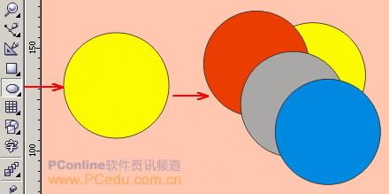 coreldraw制作雨伞6