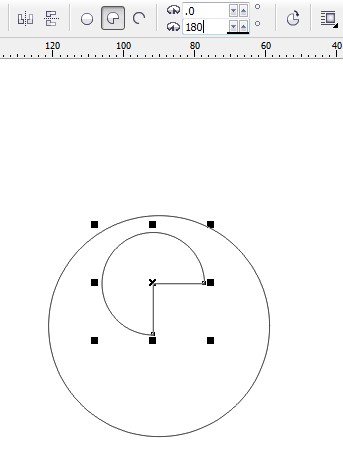 CDR制作IE浏览器标志教程2