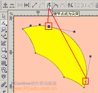 coreldraw制作雨伞8