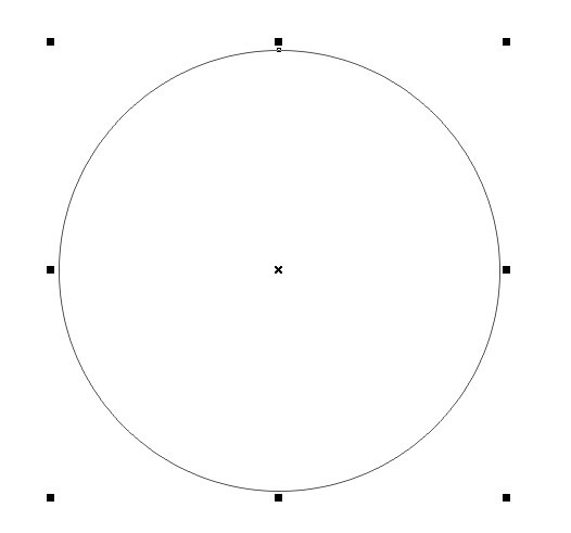 cdr制作矢量图或位图环绕效果2