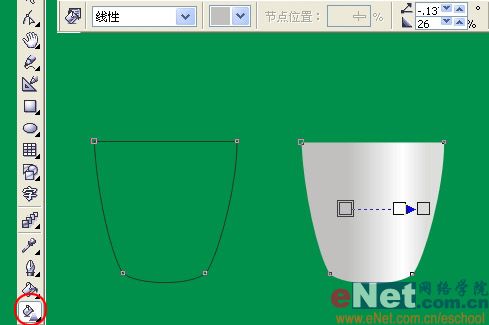 coreldraw制作杯子2