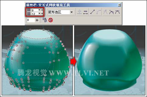 CDR制作香水促销海报3