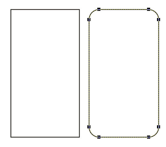 CDR绘制IPHONE4手机教程4