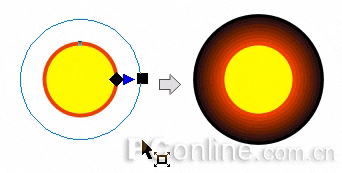 CorelDRAW 12交互式工具组介绍6