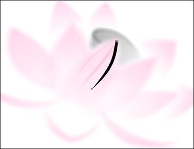 Corel Draw绘制中国画“荷花”12