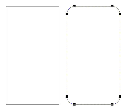 CDR绘制IPHONE4手机教程5