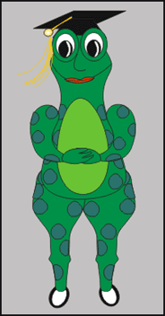 CorelDRAW绘简笔卡通动物：青蛙9