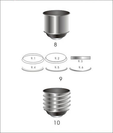 CorelDRAW 打造七彩灯泡3