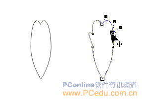 CDR绘制一束可爱的花朵10