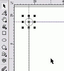 在Coreldraw中模拟绘制邮票图案及齿孔5