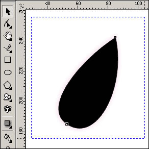 CorelDraw绘制中国画荷花5