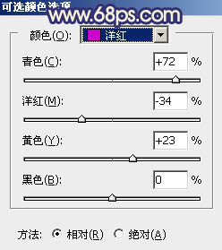 Photoshop给树荫下的美女加上秋季阳光效果25