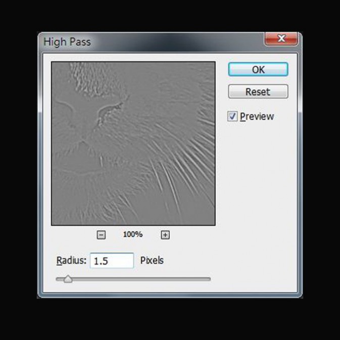 PS利用HIGH PASS FILTER高效无损地锐利化照片1