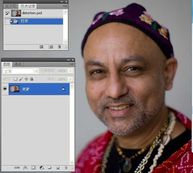 Photoshop纠正失真的人物肖像肤色3
