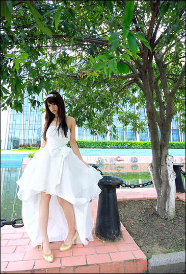 PS处理美女婚纱数码照技巧2