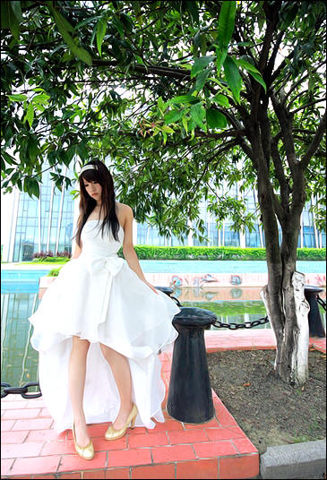 PS处理美女婚纱数码照技巧1