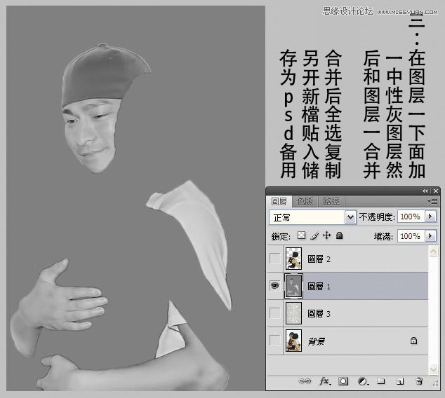 Photoshop使用置换工具制作水滴人像效果6