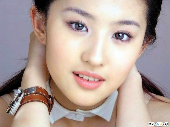 Photoshop打造美女白晰红润的肤色1