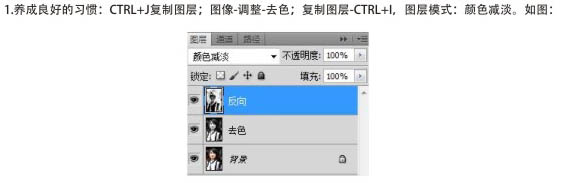 Photoshop快速把人物图片转为矢量图效果1