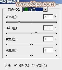 Photoshop给外景照片添加朦胧的逆光效果4