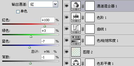 Photoshop将图片调为泛白青色效果16