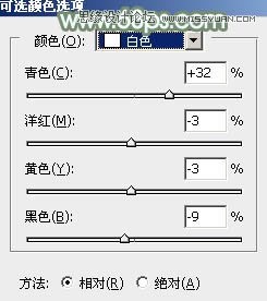 Photoshop调出芦苇丛中女孩冷色效果28