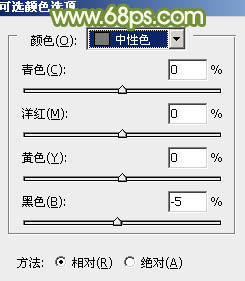 Photoshop给绿草上的人物调出韩系淡绿色6