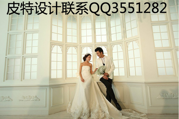 PhotoShop影楼圣洁高雅婚纱照后期调色处理教程2