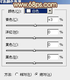 PS给树下的人物加上秋季黄褐色7